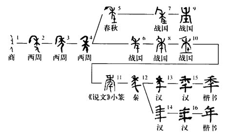 年的古字|年(漢語漢字):字源演變,詳細釋義,古籍解釋,說文解字,康。